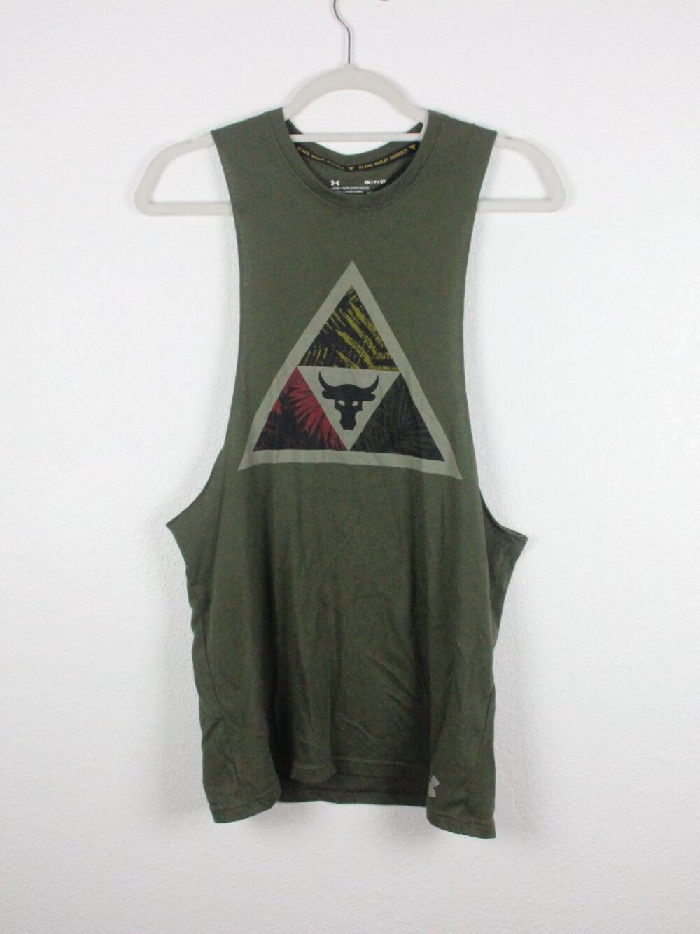 Under Armour, Tank Top, Men's Small, Green